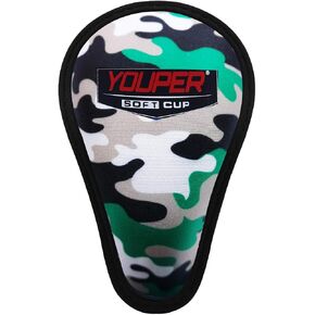 كوب رياضي واقي من الفوم الناعم للشباب من Youper Boys (للأعمار من 7 إلى 12 عامًا)، كوب رياضي للأطفال للبيسبول، كرة T، كرة القدم in Kuwait
