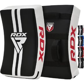 RDX Kick Shield Muay Thai Kickboxing, 60CM Large Heavy Curved Kicking Striking Body Pad, Punching Foot Target MMA Boxing Training, 3 Padded Handles, Martial Arts Karate TKD Taekwondo (ONE PAD ONLY)