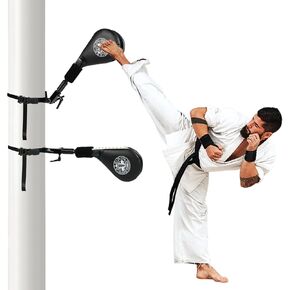 وسادات ركلة التايكوندو، وسادات ركل الملاكمة بدون استخدام اليدين للفنون القتالية مع دعامة تثبيت in Kuwait