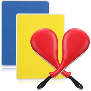 2 Pcs Taekwondo Rebreakable Boards and 2 Kick Pads for Martial Arts Reusable Breaking Boards for Kids Adults Plastic Karate Training Equipment for Punching Target Youth Beginners