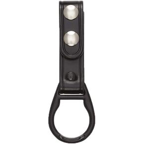 Aker Leather Products Side Handle Baton Ring Strap Aker Leather 551M Side Handle Baton Ring Strap, Plain, Black