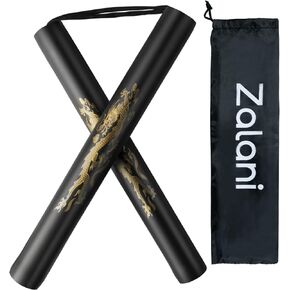 zalani Nunchucks Nunchakus-Foam Safe Rubber Martial Arts Nunchakus for Kids/Beginner Practice
