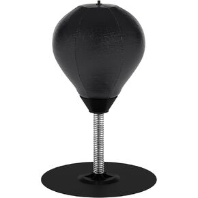 Stress Relief Desktop Punching Bag I Comes with Desk Clamp and Extra Strong Suction Cup