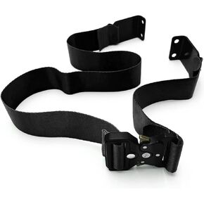 Adjustable Gokart Seat Belt for Electric GoKart Kit and Gokart Bundle Compatible with Ninebot by Segway Go Kart Kit Refit Smart Scooter Safety Harness Original Accessories (Black)