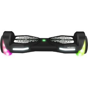 Hover-1 All-Star Hoverboard 7MPH Top Speed, 7MI Range, Dual 200W Motor, 5HR Recharge, 220lbs Max Weight, LED Wheels & Headlights