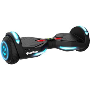 Gotrax NOVA Series Hoverboard, 6.5" LED Solid/Offroad Tires, Max 4.3/5 Miles Range, 6.2mph Power by Dual 200W Motor, UL2272 Certified and 65.52Wh/93.6Wh Battery Self Balancing Scooter for 44-176lbs