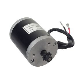 AlveyTech 24V 100 Watt Electric Motor with 9 Tooth #25 Chain Sprocket - For Dynacraft, Pulse, Viro, Razor E100, Electric Folding Battery Scooter, E-Bike Parts, DC Volt Motors, Dirt Mini Power Scooters