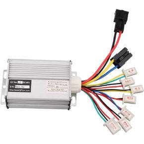 GOOFIT Motorcycle Speed Controller 48V 1000W Replacement for Electrical Scooter Tricycle Brush E-Bike Bicycle