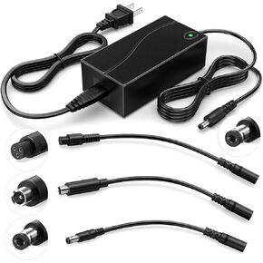 42V 2A Replacement Charger for 42V/36V Electric Scooter Ebike Lithium Battery, Scooter Charger for Gotrax, Jetson, Swagtron, Brid, Segway, Razor, Sisigad, Xiaomi and More