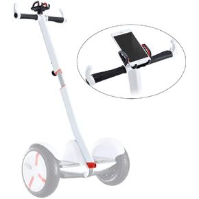 ToLanbbt Scooter Handle Adjustable Handlebar for Segway Ninebot Mini PRO with Phone Mount, Release Knee Pressure Hand Lever Control (Black)