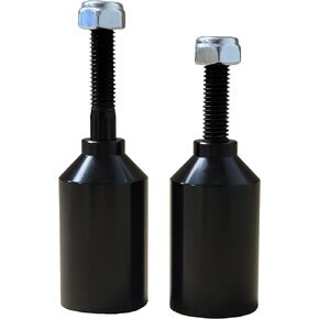 Envy Scooters Aluminum Peg Set with Axle Hardware - Lightweight & Durable Pro Scooter Pegs for Stunt Scooters