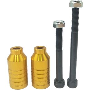 Z-FIRST Pro Scooter Pegs CNC Aluminum Pegs for Stunt Scooters with Hardware
