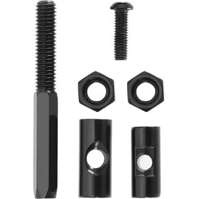 Create idea Set of 6 Shaft Locking Screw Kit Compatible with Ninebot Max G30 G30D Electric Scooter Folding Pull Rod Screw Scooter Accessories Black