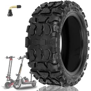 11 بوصة 90/65-6.5 إطار للطرق الوعرة بديل لإطار الثلج Dualtron Ultra/Dualtron Thunder/Zero 11x/ Speedual Plus إطار مطاطي للسكوتر الكهربائي سميك مضاد للانزلاق ومقاوم للاهتراء