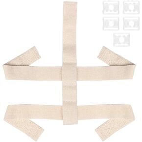 TronX Traditional Hockey Goalie Mask 5 Point Harness Kit