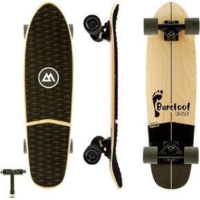 Magneto Complete Skateboard | 27.5" x 7.5" | 6-Layer Canadian Maple Double Kick Concave Deck | Kids Skateboard Cruiser Skateboard | Skateboard for Beginners, Teens & Adults