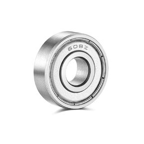 608-Z Shielded Sealed Miniature Skateboard-Bearings - 8x22x7mm, 10 Pcs, Used in Longboard and Scooters Machinery, Roller Skates (10)