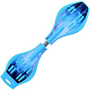 Magnitt RipStik Caster Board, Compact Lightweight Rip Stick with Illuminating Wheels for More Excitement,Fun and Visibility, Ripstick Skateboard for Kids and Teens