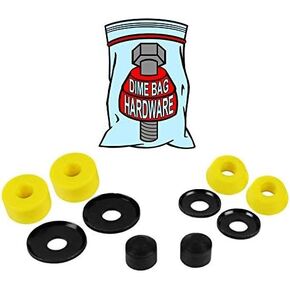 Dime Bag Hardware Skateboard Truck Rebuild Kit Bushings Washers Pivot Cups for 2 Trucks