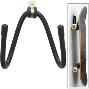 Skateboard Wall Hanger Wall Storage Clip Skateboard Wall Rack Wall Mount - for Skateboard and Longboard - 1/PK