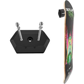 Hikeen Skateboard Wall Mount Skateboard Hanger for Skateboard Deck Display and Storage, Floating Effect