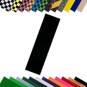 TURBO 9 x 33 Inch Skateboard Grip Tape Sheet Black in Kuwait
