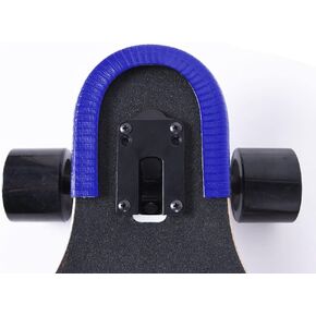 MAXPRO Skateboard Deck Guards Protector,Longboard Deck Edge Protection,Durable Shock Absorbing Rubber Cover with Excellent Grip Nose Guard and Tail Guard