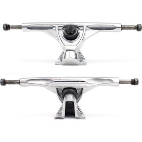 شاحنات لوح التزلج VJ Longboard، 7 بوصة 178 مم، قواعد 50 درجة، دبوس Kingpin العكسي للأسفل، Pintail وFreeride (مجموعة من 2)