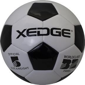 Official Size Soccer Ball,Size 5 Training Ball for Girls,Boys,Youth Teenagers,Adults,Machine Stitched for Indoor Outdoor Play
