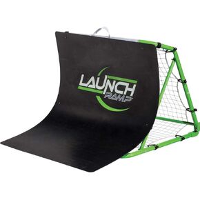 Franklin Sports Soccer Return Ramp - Soccer Launch Ramp - Portable Soccer Trainer and Rebounder - 38"x42"x35.75" Soccer Return