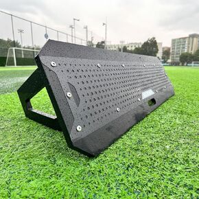 SteelRebound: Stainless Steel Soccer Rebounder with HDPE Board - Enhanced Rebound Performance, Stability, and Durability - Soccer Training Equipment
