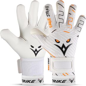 Goalkeeper Goalie Gloves| Soccer Gloves with Wrist Support | Football Goal Keeper Gloves for Adults, Youth, and Junior for Professional Football Training