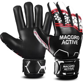 Goalie Gloves Youth & Kids with Wrist Protection and Finger Save,Breathable Soccer Goalkeeper Gloves with Latex Palm,Adult,Youth,Kids Goalie Gloves Soccer