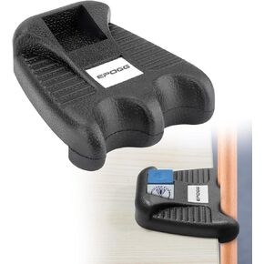 Cue Rest Cue Stick Holder, Portable Weighted Billiard Cue Rack with Chalk Holder, Pool Cue Holder (2 Holes)