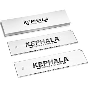 KEPHALA Ski Wax Scraper Heavy Duty Snowboard Wax Scraper with Right Notch for Removing The Extra Cooled Wax from The Skis Snowboards