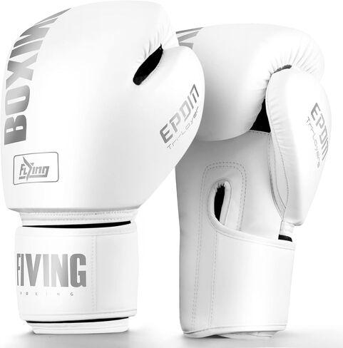 قفازات ملاكمة FIVING للرجال والنساء مناسبة للملاكمة كيك بوكسينغ والفنون القتالية المختلطة Muay Thai MMA حقيبة ثقيلة للتدريب in Kuwait
