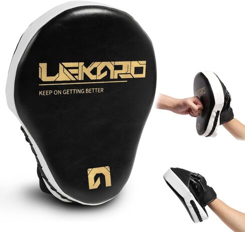 قفازات اللكم، وسادات الملاكمة المنحنية للتدريب على هدف اليد لفنون القتال المختلطة Muay Thai، Dojo، Sparing in Saudi Arabia