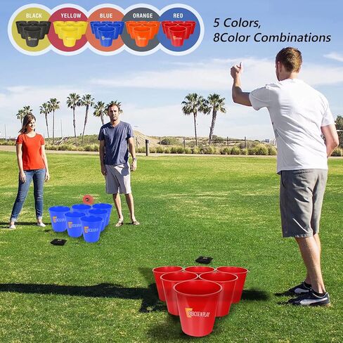 EP EXERCISE N PLAY Pool Games Competitive Team Improve Teamwork Suitable for:Courtyard,Beach,Outdoor.Water Games for Adults Pool Float Great Outdoor Play Pool Toys Adults in Saudi Arabia