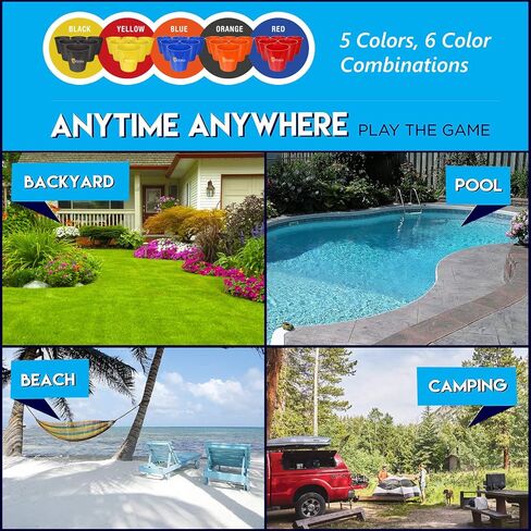 EP EXERCISE N PLAY Pool Games Competitive Team Improve Teamwork Suitable for:Courtyard,Beach,Outdoor.Water Games for Adults Pool Float Great Outdoor Play Pool Toys Adults in Saudi Arabia