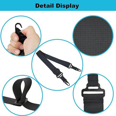 SUP Carrier Strap Adjustable Paddle Board Surfing Shoulder Carrying Slings Two Point Rifle Sling Gun Strap with Metal Hooks in Kuwait