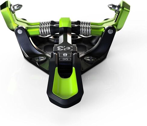 G3 روابط التزلج الأصلية G3 ZED Backcountry Ski Bindings، روابط بجولة خفيفة الوزن وعالية الأداء مع مصاعد كعب QuickFlick، زوج، 2023 in Kuwait