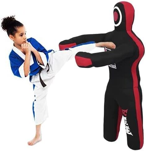 MMA دمية اللكم للأطفال الرياضات القتالية BJJ جيو جيتسو الجودو الكاراتيه التايكوندو المصارعة الأصدقاء دمية الملاكمة (40 بوصة) - غير مملوءة in Kuwait