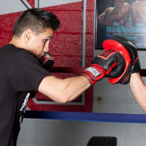Ringside Pro Panther Boxing MMA Punch Mitt, One Size, Red/Black in Saudi Arabia
