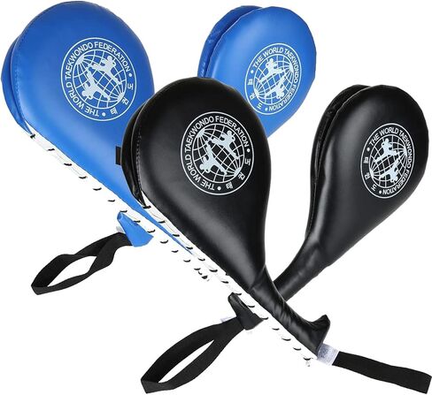 4PCS Taekwondo Kick Pad, Target TKD Kicking Pad, Karate Training Striking Pads, Kickboxing Training Pads, Martial Arts Training Equipment Targets Training Paddles for Kickboxing Karate Training Sports in Saudi Arabia