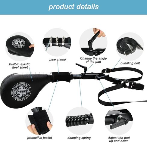 وسادات ركلة التايكوندو، وسادات ركل الملاكمة بدون استخدام اليدين للفنون القتالية مع دعامة تثبيت in Kuwait