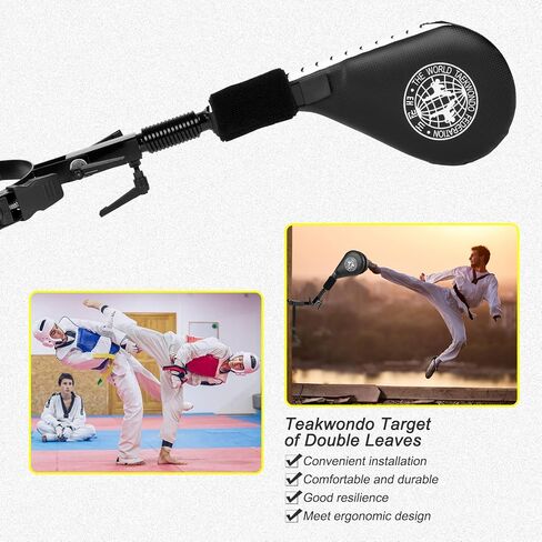 وسادات ركلة التايكوندو، وسادات ركل الملاكمة بدون استخدام اليدين للفنون القتالية مع دعامة تثبيت in Kuwait