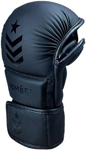 قفازات تدريب Revgear Premier 7 أونصة Hybrid Sparring MMA | مثالي للمبتدئين والاستخدام اليومي في صالة الألعاب الرياضية | مبطن للحماية | مريحة ودائمة in Kuwait