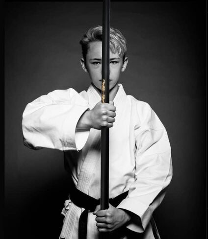 طاقم بو مغطى بالرغوة - أسود - 4 قدم in Kuwait