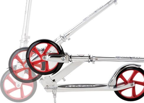 Razor A5 Lux Kick Scooter for Kids Ages 8+ - 8" Urethane Wheels, Anodized Finish Featuring Bold Colors and Graphics, for Riders up to 220 lbs in Kuwait