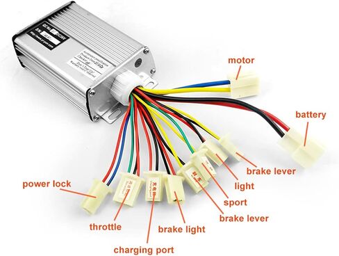 L-faster 36V 48V 1000W Scooter Brush Motor Controller Motor Controller for Tricycle Scooter Brushed Controller in Saudi Arabia